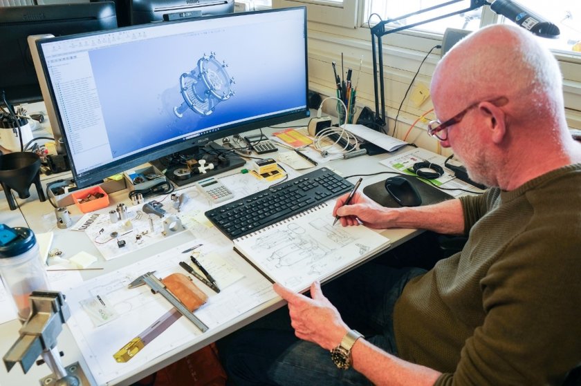 If the technicians at WTS also do not know of an existing device for the measurement, they will start working on a design themselves. Photo: Marleen den Hartog.